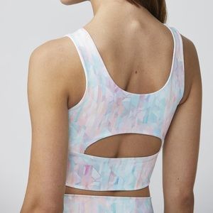 DYI elevate crop top sports bra NWT